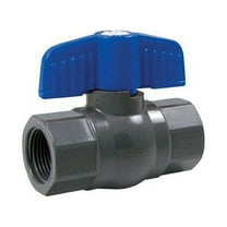 ProLine 107-107 Threaded Ball Valve, Gray PVC, 1-1/2 In. - Quantity 4