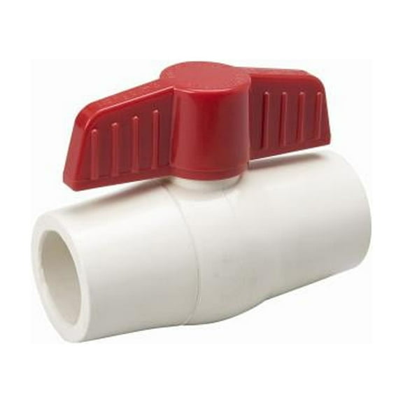 ProLine 107-125 CPVC Pipe Fitting, Ball Valve, 1-In. - Quantity 5