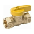 thumbnail image 1 of ProLine 110-523 Gas Ball Valve, Lever Handle, Brass, 1/2 In. - Quantity 10, 1 of 1