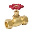 thumbnail image 1 of ProLine 3/4 In. C X 3/4 In. C Low Lead Cast Brass Stop Valve 105-514NL, 1 of 2