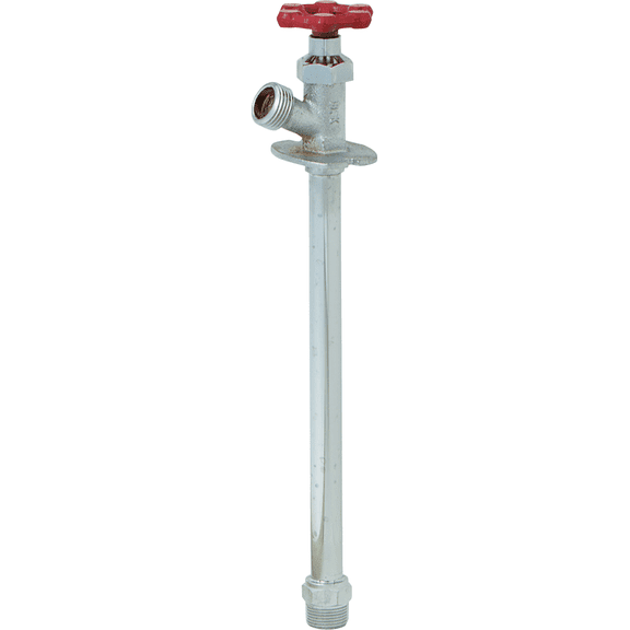 ProLine 3/4 In. HT x 1/2 In. FIP Frost Free Wall Hydrant - Single Pack Residential Use, Standard Application