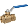 thumbnail image 1 of Zoro Select Brass Ball Valve 107-402NL - 3/8 In. FIP x 3/8 In. FIP, Durable, 1 of 2