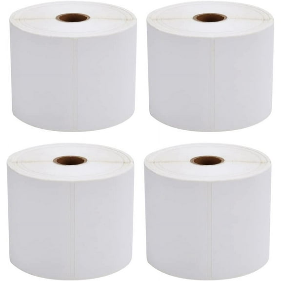 ProLine® 500 Labels Per Roll ZEBRA Eltron Compatible Address/Shipping Direct Thermal Labels 4" x 6" (20 Rolls)