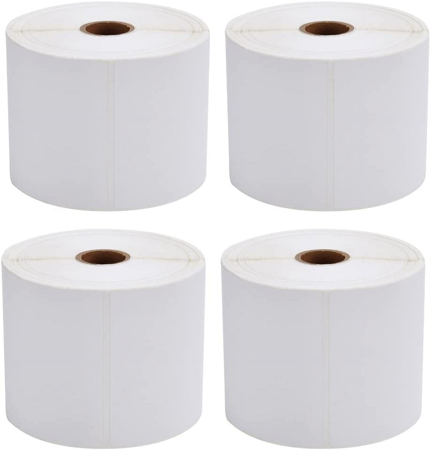 ProLine® 500 Labels Per Roll ZEBRA Eltron Compatible Address/Shipping Direct Thermal Labels 4" x 6" (4 Rolls)