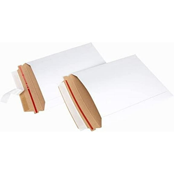 ProLine 6.5 x 4.5 self seal rigid photo shipping flats cardboard envelope mailer (400)