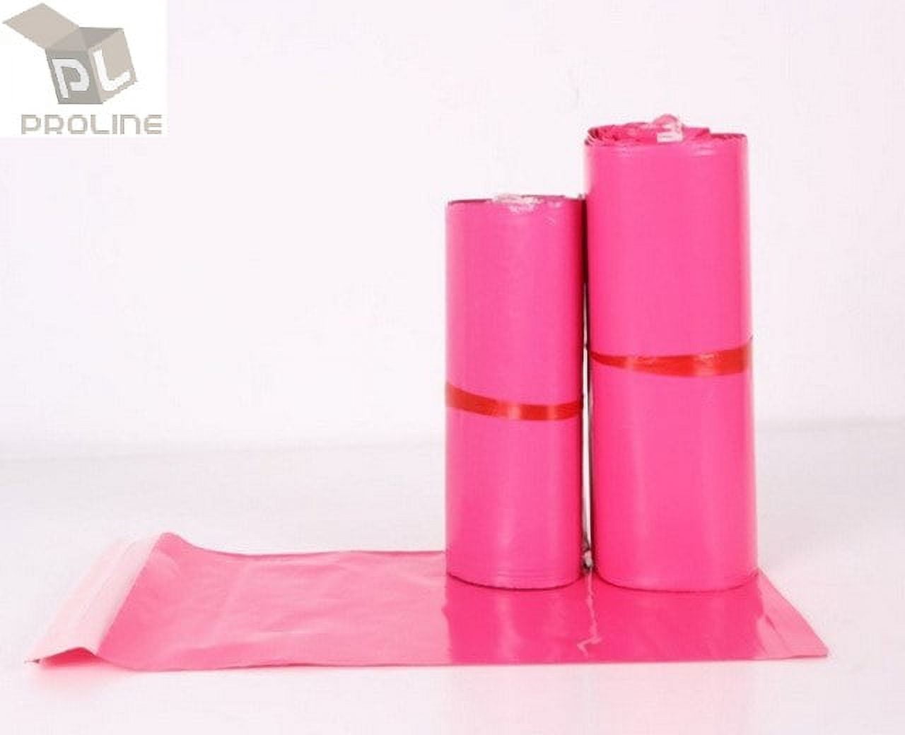 ProLine® 6" x 9" Pink Poly Mailers Shipping Envelopes Couture Boutique Quality Bags (500 Bags)