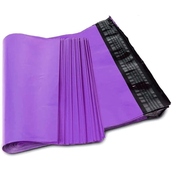 ProLine 6x9 Purple Poly Mailers Self Sealing Shipping Envelopes Plastic Bags 2.5 Mil (500 Mailers)