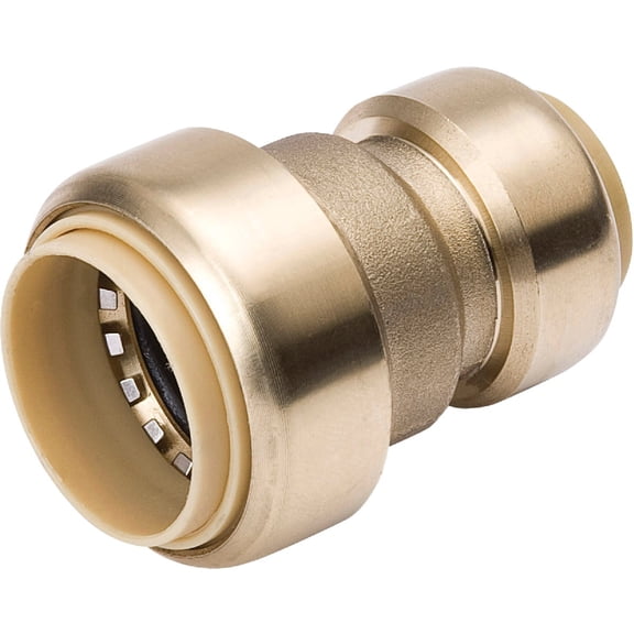 ProLine Brass Push Fit X Push Fit Coupling - Pack of 2