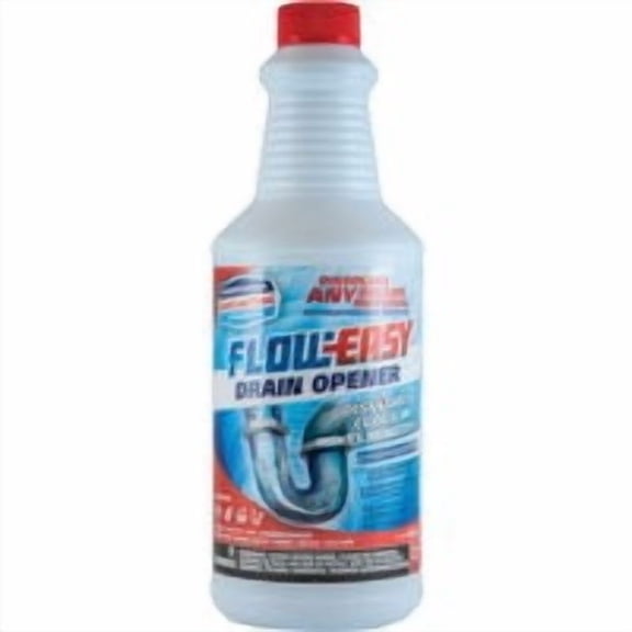 ProLine Chemical Flow-Easy Professional Liquid Drain Cleaner - Pack of 8 Contractor Value Pack