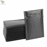 ProLine® Extra Wide Black Poly Bubble Mailers Envelopes Bags 6" x 10" (100 Mailers)