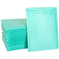 thumbnail image 1 of ProLine® Extra Wide Teal Poly Bubble Mailers Envelopes Bags 6" x 10" (100 Mailers), 1 of 3