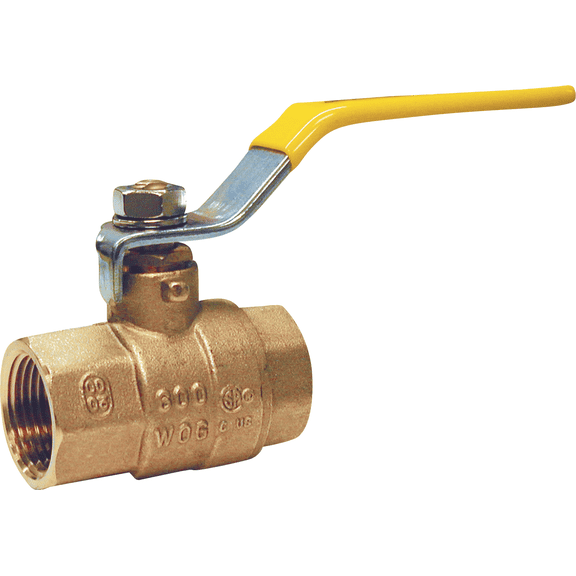 ProLine Low Lead Brass Full Port Packing Gland Ball Valve FIP - Single Pack  Residential Use, Standard Application