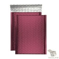 thumbnail image 1 of ProLine® Matte Metallic Bordeaux Wine Red Poly Bubble Mailers Envelopes 8.5" x 12" (200 Mailers), 1 of 3