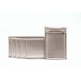 thumbnail image 1 of ProLine® Matte Metallic Rose Gold Poly Bubble Mailers Envelopes 4" x 8" (50 Mailers), 1 of 5