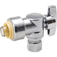 thumbnail image 1 of Mueller Streamline Brass Push Fit Compression Angle Valve - Gold, 1 of 2