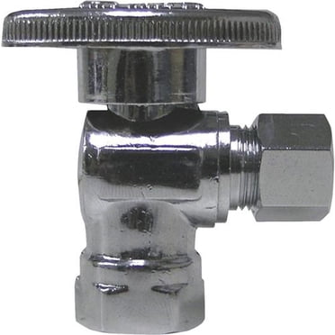 ProLine Quarter Turn Angle Valve 5/8OD X 7/16SL ANG, Each