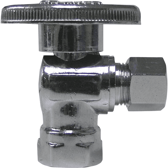 ProLine Quarter Turn Angle Valve - Single Pack  Residential Use, Standard Application