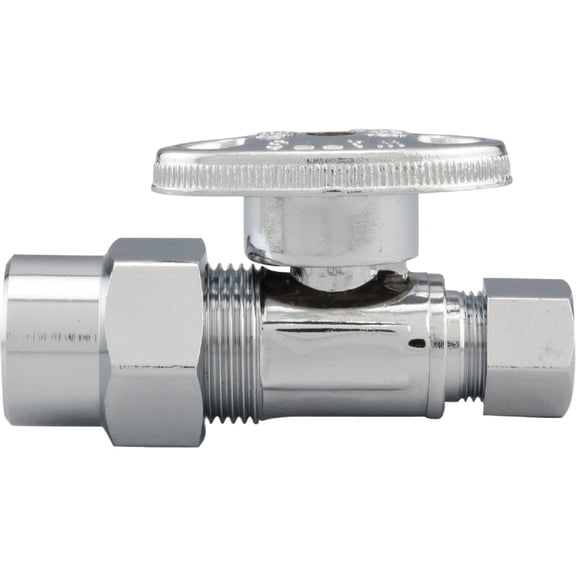 ProLine Quarter Turn CPVC X Compression Stop Straight Valve - Pack of 12