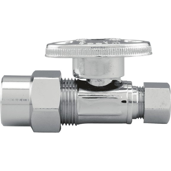 ProLine Quarter Turn CPVC X Compression Stop Straight Valve - Pack of 2
