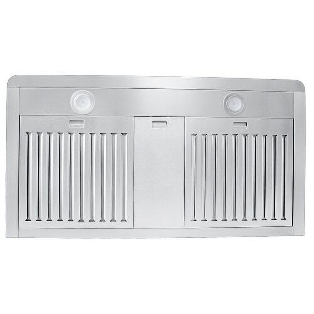 36-Inch Stainless Steel Under Cabinet Range Hood with LED Lights