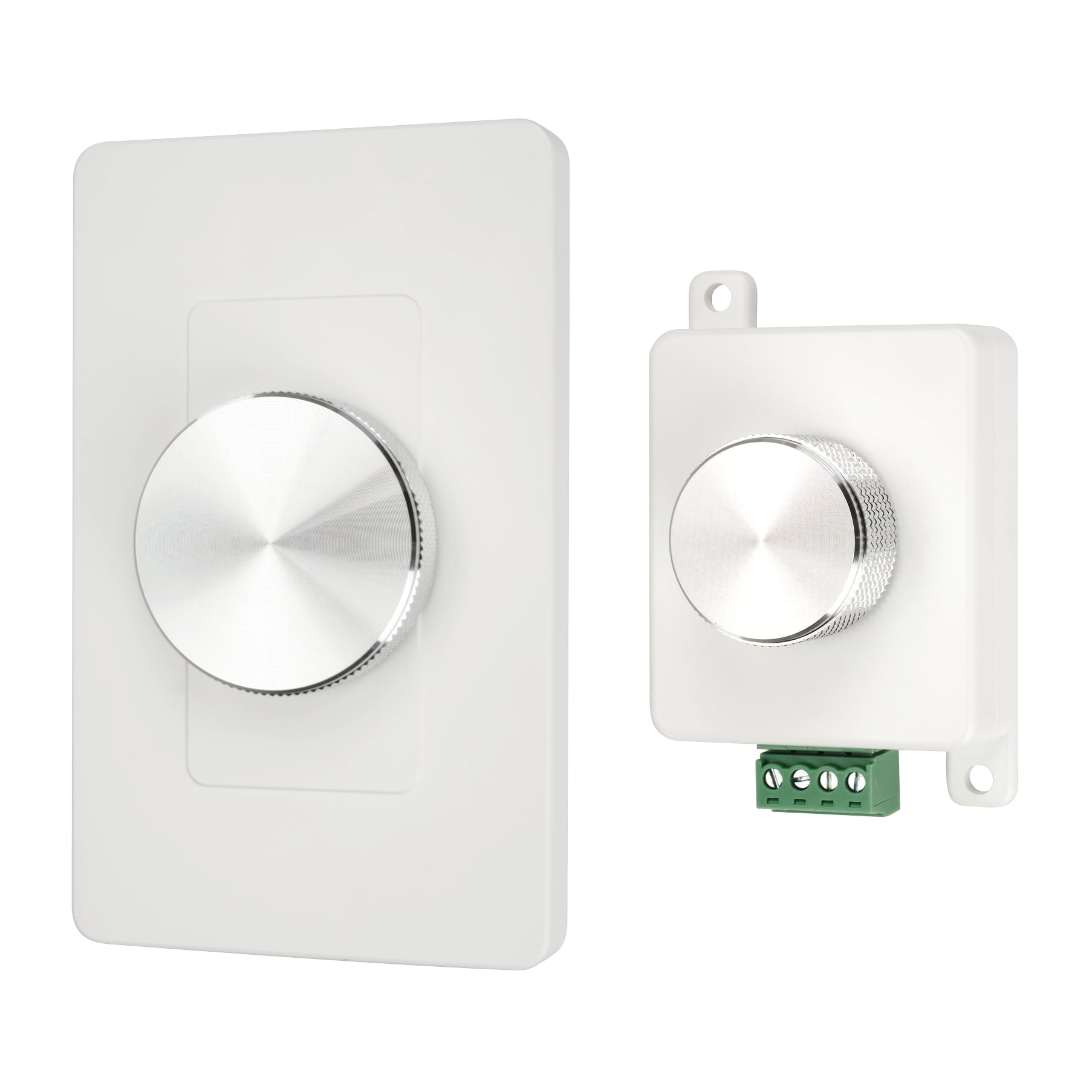 ProLine White Rotary Wireless LED Dimmer Switch