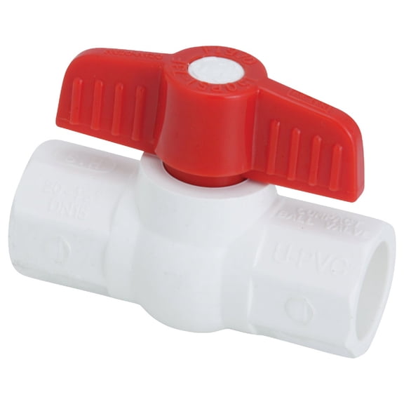 ProLine Solvent Weld PVC Schedule 40 Ball Valve - Pack of 2