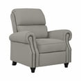 thumbnail image 1 of ProLounger Cari Linen Bustle-Back Pushback Recliner Chair with Nailheads, 1 of 10