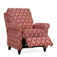 thumbnail image 1 of ProLounger Pushback Recliner in Cranberry Red Diamond Medallion Print, 1 of 12