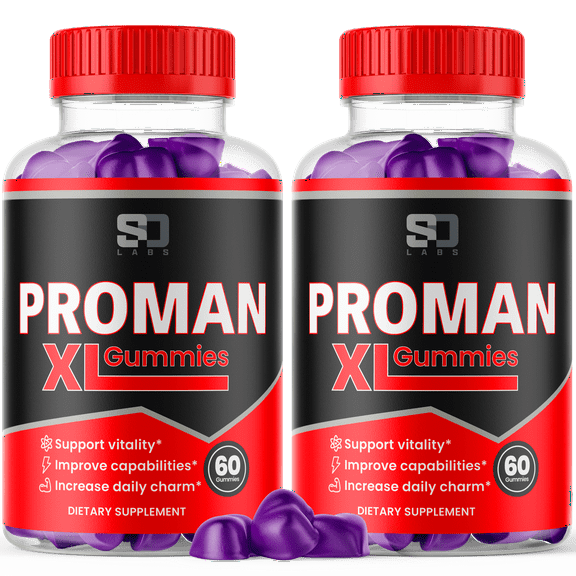 ProMan XL for Men Advanced Formula Supplement with Premium Ingredients 120 Gummies