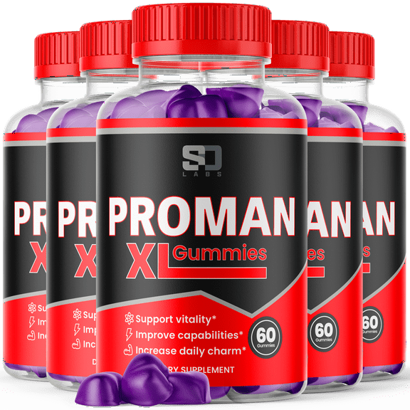 ProMan XL for Men Advanced Formula Supplement with Premium Ingredients 300 Gummies