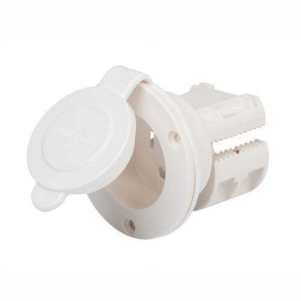 ProMariner 51200F Universal AC Plug Holder White