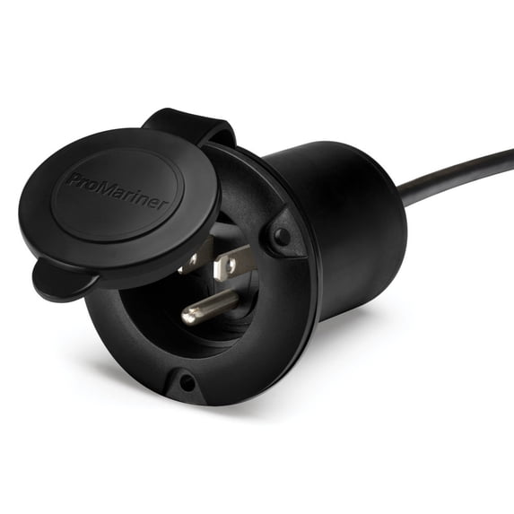 ProMariner 51300 Universal AC Plug Holder - Black