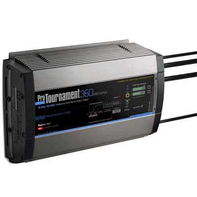 ProMariner 52032 Batt Chgr, ProTrnElit, 12/24V 36A, 2 Bnk