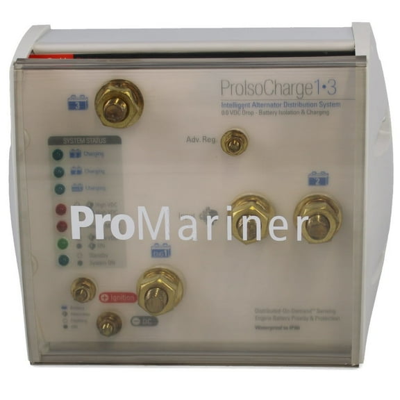 ProMariner Boat Battery Isolator 23246 | Pro-Iso 100A 3 Bank