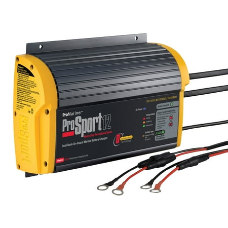 ProMariner ProSport 12 Gen 3 Heavy Duty On-Board Marine Battery Charger - 12 Amp - 2 Bank [43012]