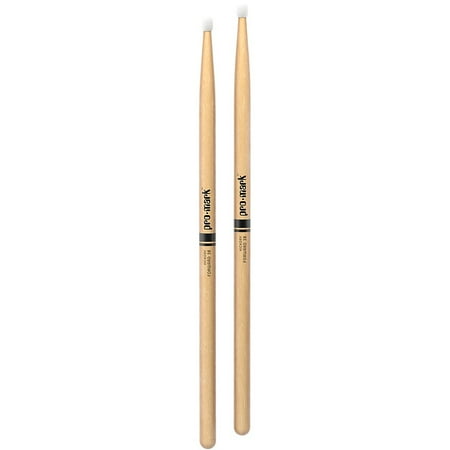 ProMark Classic Forward 2B Hickory Drumstick, Oval Nylon Tip