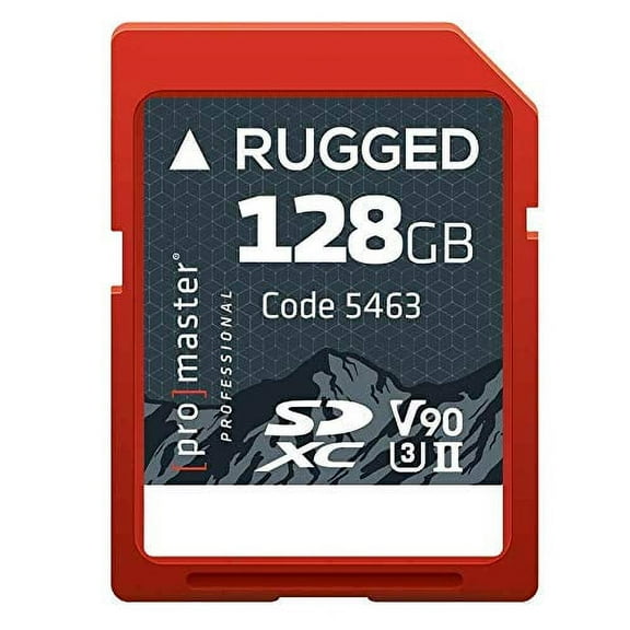 ProMaster Rugged SD Memory Card - UHS-II V90 - 128GB