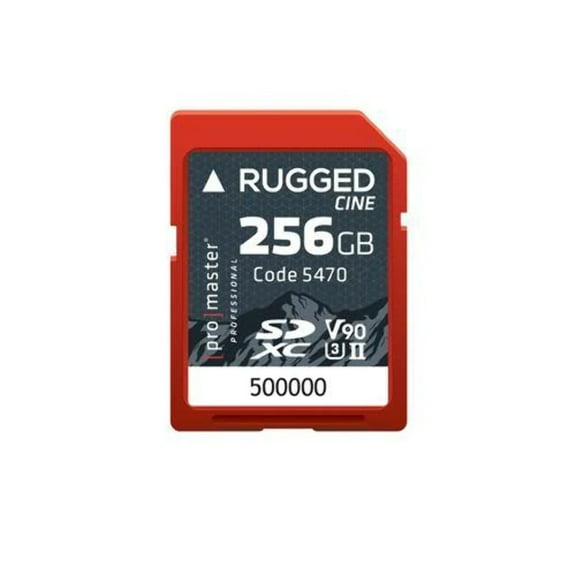 ProMaster Rugged SD Memory Card - UHS-II V90 - 256GB