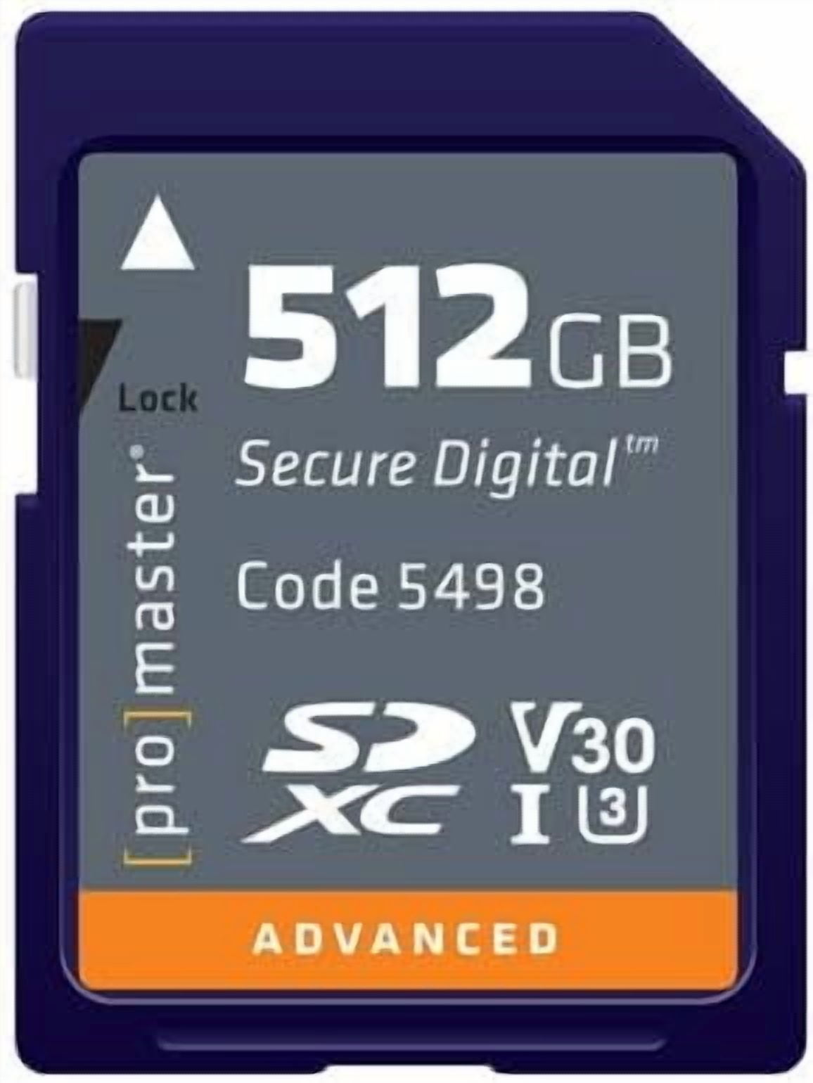 ProMaster Advanced SD Memory Card - 512GB