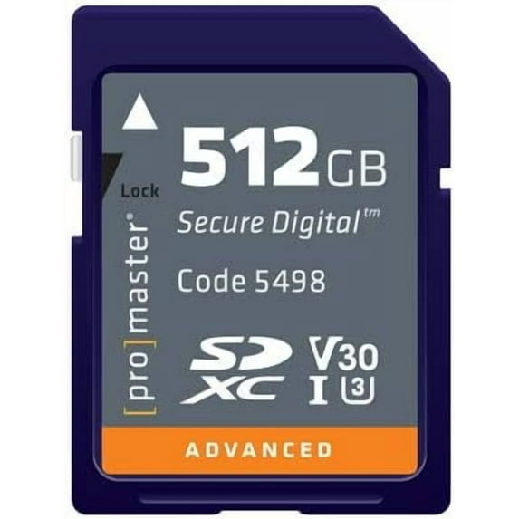 ProMaster Advanced SD Memory Card - 512GB