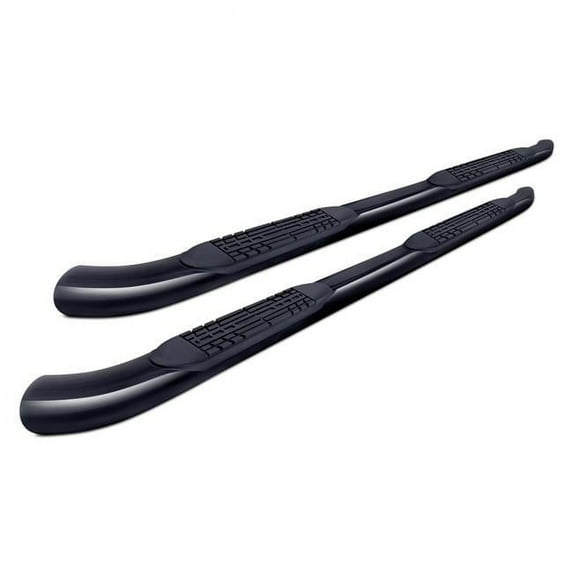 ProMaxx 4 in. Black Oval Step with 30 deg Bend for 2018-c Wrangler Unlimited