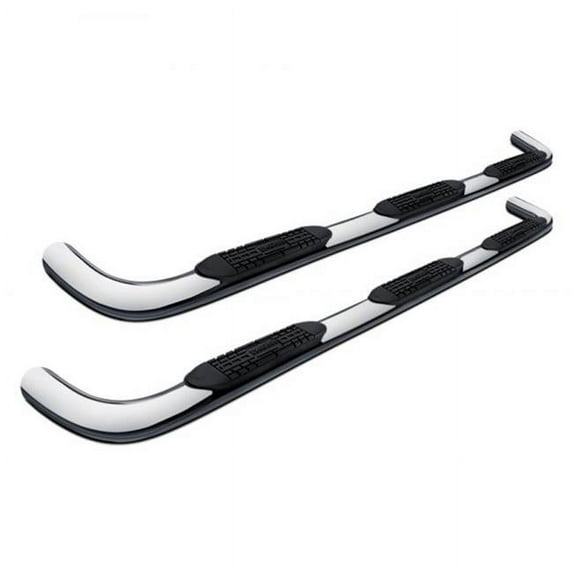 ProMaxx Automotive 2000-2016 GM FS PU 4 Door Wheel-to-Wheel Polished Round Nerf Bars, Stainless Steel