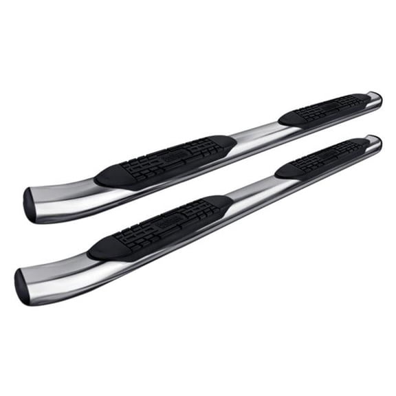 ProMaxx Automotive  2015-2017 5 in. F150 Supercrew - 2017 F250 & F350 Crew Cab Oval Curved Tubes - Stainless Steel