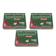 ProMex Ampitrexyl Plus. All-Natural Herb Based Immune Support and Dietary Supplement. Boosts Immune System with No Side Effects. 1000 mg. 30 Capsules. Pack of 3