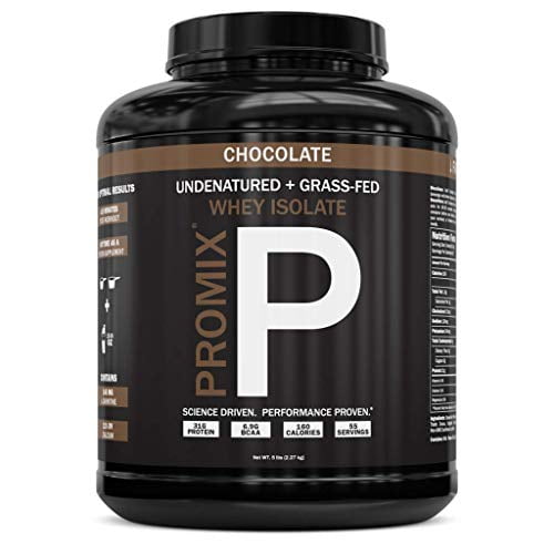 ProMix Nutrition Grass Fed Whey Isolate, 30G Protein, BCAA, Cold