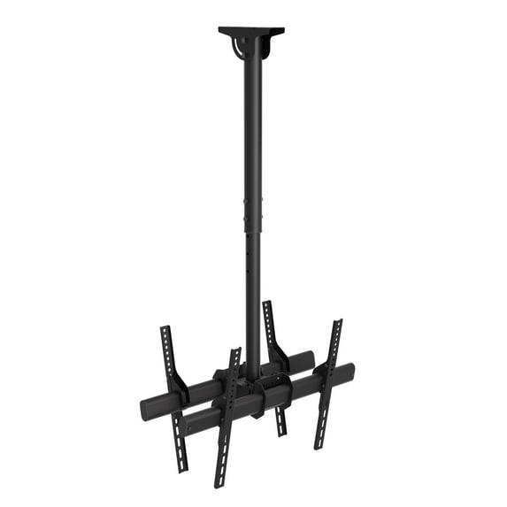 ProMounts Premium Dual-Sided Swivel TV Ceiling Mount for 32"-85" Screens, Holds up to 88 lbs.