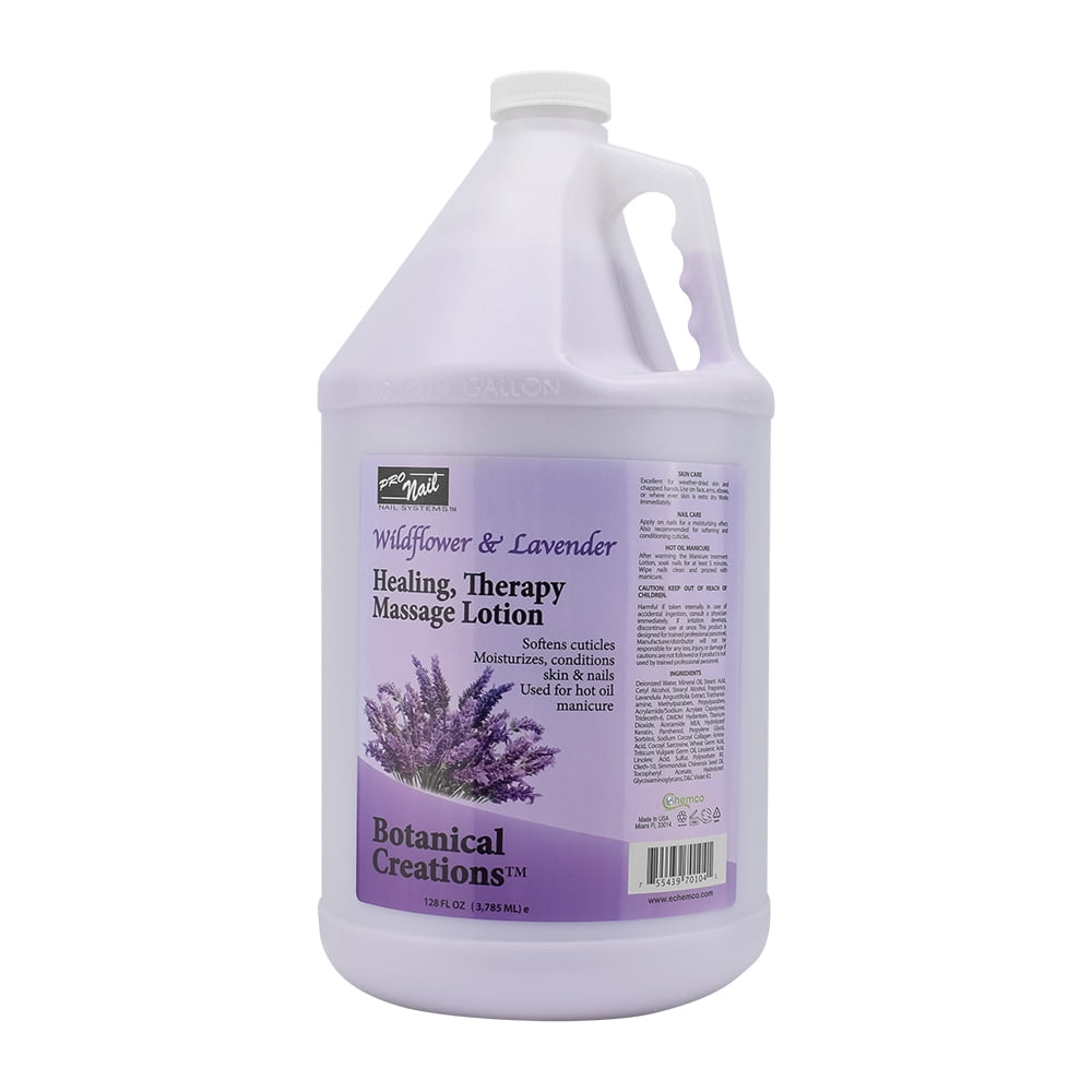 PRONAIL - Healing Therapy Massage Lotion, 1 Gallon (Lavender)