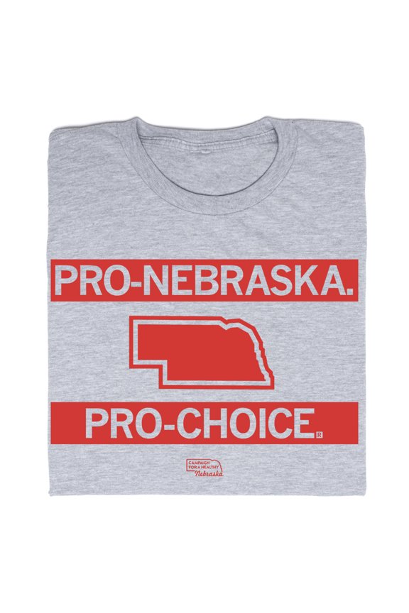 ProNebraska ProChoice Graphic Tee TShirt Gift