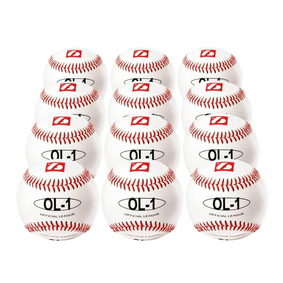 ProNine NFHS Little League Baseballs, 12 Pack