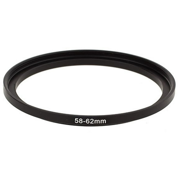 ProOptic Step-Up Adapter Ring 58mm Lens to 62mm Filter Size